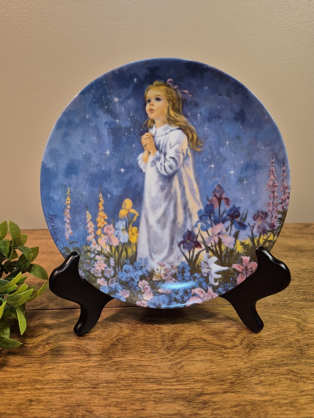 KNOWLES Vintage 'Twinkle, Twinkle, Little Star' Limited Edition Collector Plate
